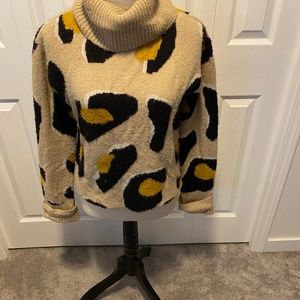 Moth XS Animal print sweater